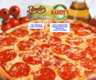 Premierpizza.com(Randy's Pizza) Screenshot