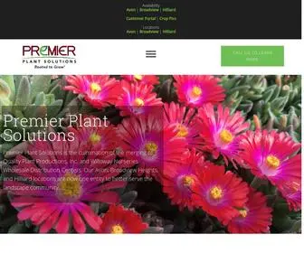 Premierplantsolutions.com(Premier Plant Solutions) Screenshot