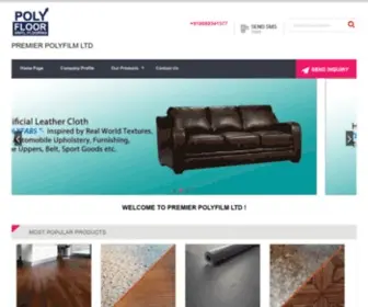 Premierpolyfilmltd.com(Anti Static Flooring Manufacturer) Screenshot