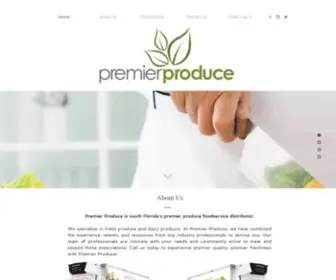 Premierproducefl.com(Premier Produce) Screenshot