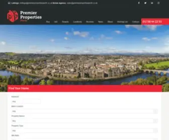 Premierpropertiesperth.co.uk(Premier Properties Perth) Screenshot