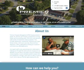 Premierpropmanagement.com(Premier Property Management) Screenshot