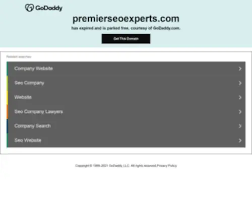 Premierseoexperts.com(Premier SEO Experts) Screenshot