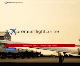 Premiersgf.com(Premier Flight Center) Screenshot