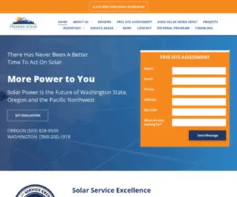 Premiersolarnw.com(Premiersolarnw) Screenshot