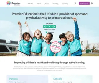 Premiersport.org(Premier Education) Screenshot