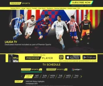 Premiersports.com(One streaming service) Screenshot