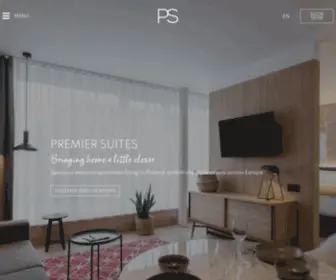 Premiersuiteseurope.com(PREMIER SUITES Serviced Apartments) Screenshot