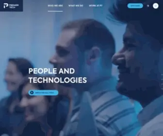 Premiertech.com(Who we are) Screenshot