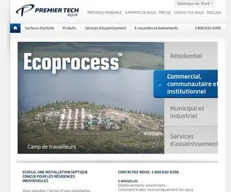 Premiertechaqua.com(Sustainable local solutions) Screenshot