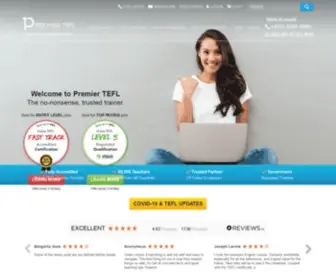 Premiertefl.com(Get TEFL Certified) Screenshot