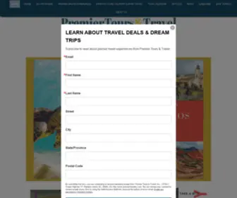 Premiertravelsc.com(Premier Tours & Travel) Screenshot