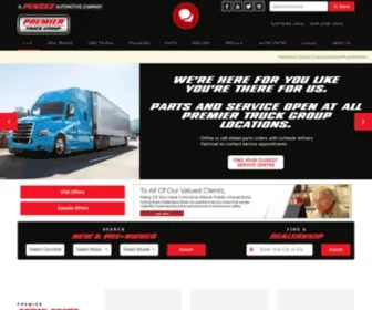 Premiertruck.com Screenshot