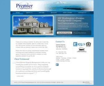 Premiervancouver.com(Premier Property Management) Screenshot