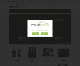 Premiervaping.com(Premier Vaping) Screenshot