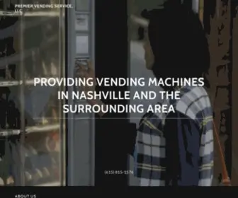 Premiervendingservice.com(Premier Vending Service) Screenshot