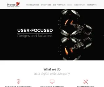 Premierwebdesignsolutions.com(Web Design Company Raleigh NC) Screenshot