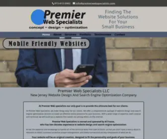 Premierwebspecialists.com(Premier Web Specialists) Screenshot