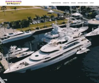 Premieryachtmanagement.com(Premier Yacht Management) Screenshot