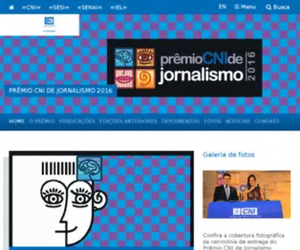 Premiocnidejornalismo.com.br(Premiocnidejornalismo) Screenshot