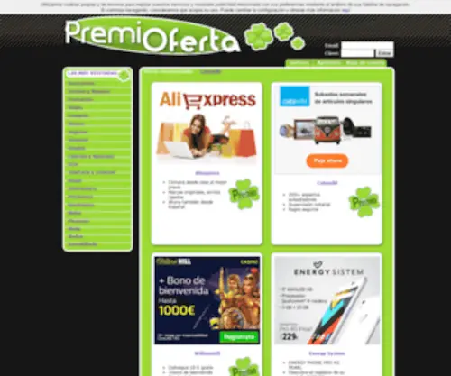 Premioferta.com(Premioferta) Screenshot