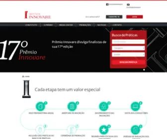 Premioinnovare.com.br(Prêmio Innovare) Screenshot