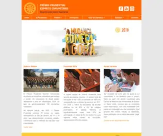 Premioprudential.com.br(Prêmio Prudential Espírito Comunitário) Screenshot