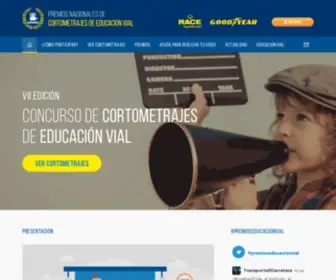 Premioseducacionvial.com(RACE®) Screenshot