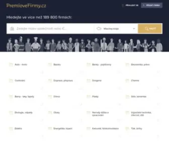 Premiovefirmy.cz(PremiovéFirmy.cz) Screenshot
