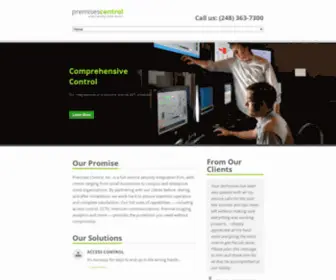 Premisescontrol.com(Security Integration Including Offering Access Control) Screenshot