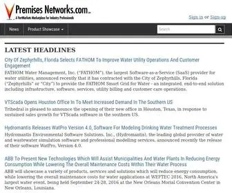 Premisesnetworks.com(Premises Networks) Screenshot