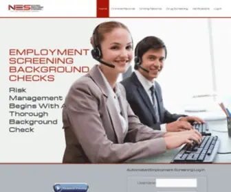 Premium-Background-Checks.com(National Employment Screening) Screenshot