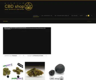 Premium-CBD.shop(Premium CBD shop) Screenshot