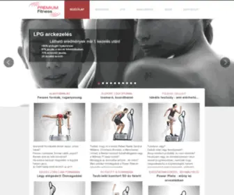 Premium-Fitness.hu(Power Plate) Screenshot