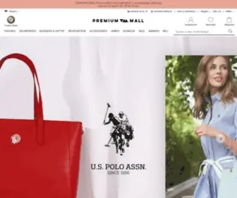 Premium-Mall.com(Taschen & Accessoires online) Screenshot