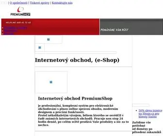 Premium-Shop.cz(Premiumshop) Screenshot