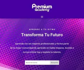 Premiumacademy.online(Pemium Academy®) Screenshot