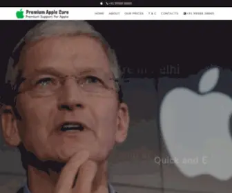 Premiumapplecare.in(Premium Apple Care) Screenshot