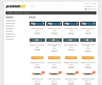 Premiumbig.com(Filehosting Reseller) Screenshot