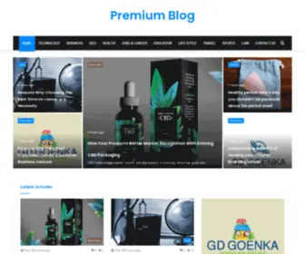 Premiumblog.org(Home) Screenshot