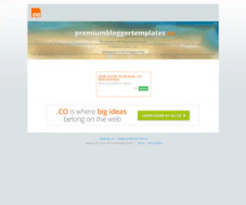 Premiumbloggertemplates.co(Premiumbloggertemplates) Screenshot