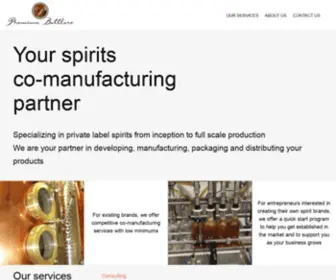 Premiumbottlers.com(Premium Bottlers Inc) Screenshot