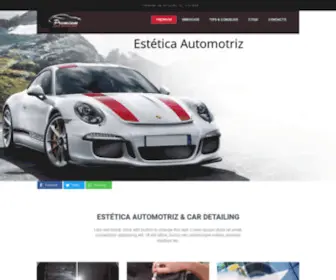 Premiumcar.com.mx(Estética automotriz a domicilio) Screenshot