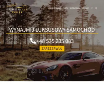 Premiumcarsrent.pl(Premium Cars Rent) Screenshot