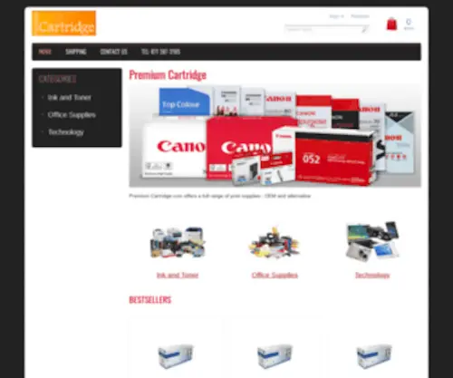 Premiumcartridge.com(Premiumcartridge) Screenshot