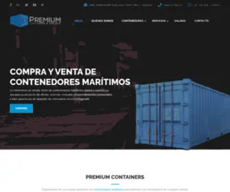 Premiumcontainers.com.py(Premium Containers) Screenshot