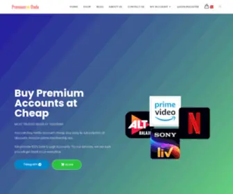 Premiumdada.com(Buy Premium Accounts at Cheap Rates. We are the most trusted premium account seller. Premium Dada) Screenshot