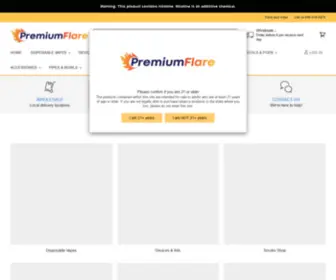 Premiumflare.com(Premium Flare) Screenshot