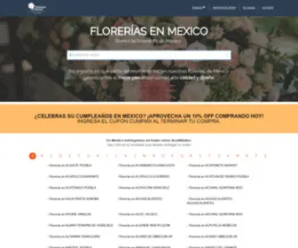 Premiumflorist.com.mx(Flores a Mexico) Screenshot