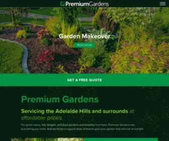 PremiumGardens.com.au(Premium Gardens) Screenshot